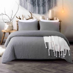 Solid Seersucker Bedding sets