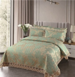 Jacquard bedspread bedcover